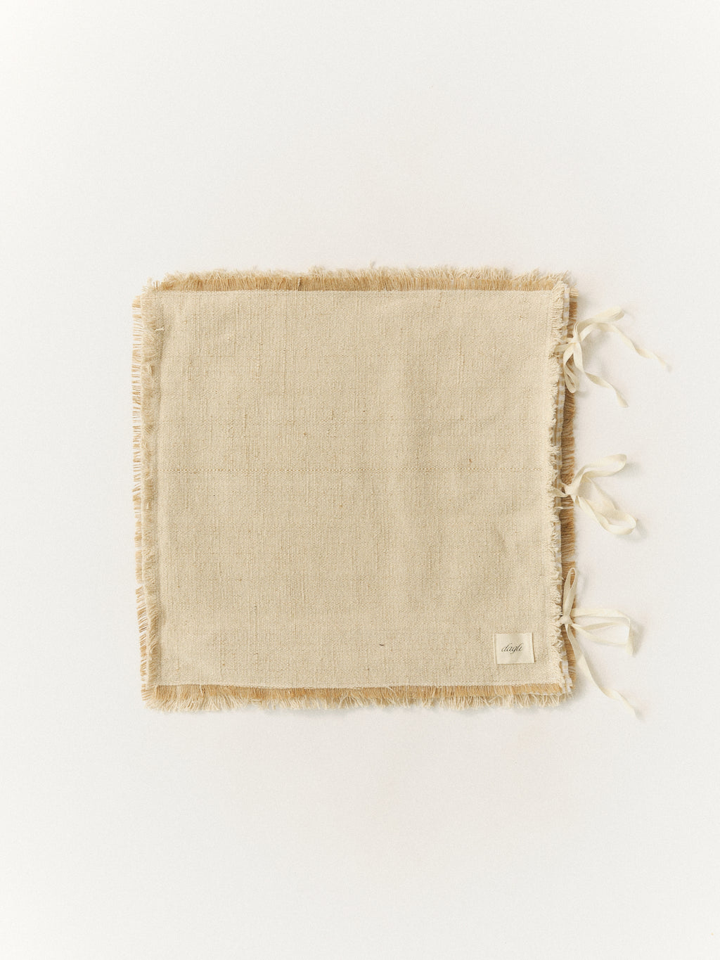 Bowbow Pillow Case in Beige